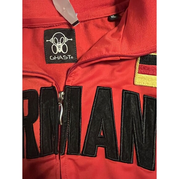 Men’s GHAST Soccer Futbol Track Warm Up Jacket XL Flag World Cup Track - Picture 2 of 6